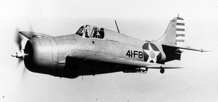 Avions amricain Wildcat F4F 1942