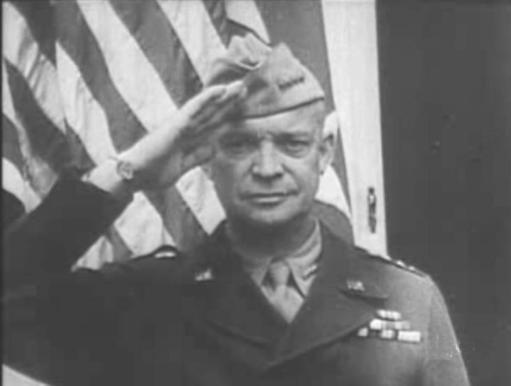 Alger Gnral Eisenhower le 13 novembre 1942