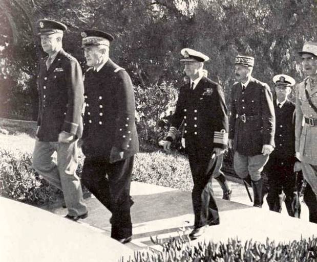 Alger Eisenhower  Darlan Cunningham Giraud  novembre 1942