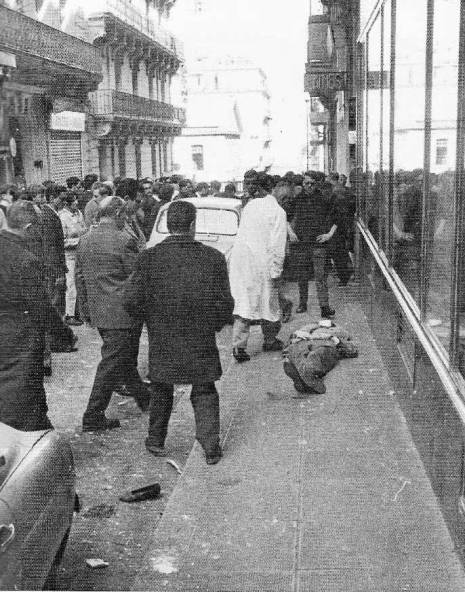 Alger rue de chanzy 26 mars 1962