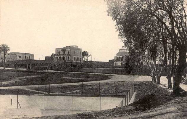 Les villas du Golf vers 1900