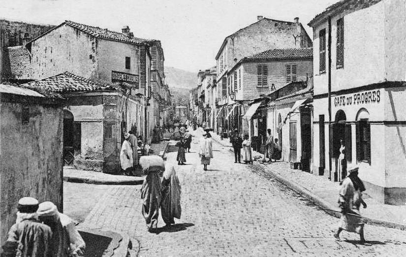 Blidah la rue d'Alger